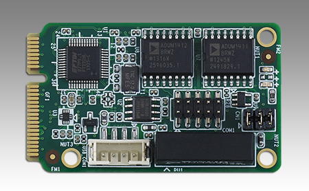 Mini-PCIe Serial COM port USB Converter Module, Full-size, USB I/F